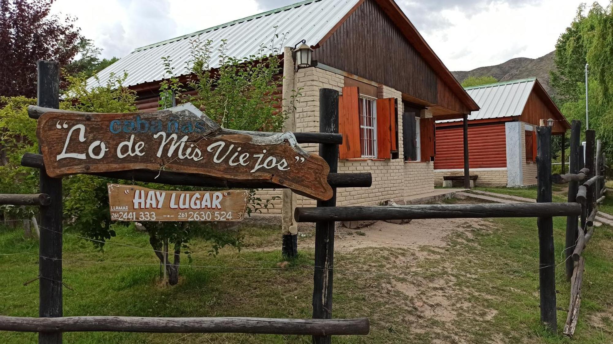 "Lo De Mis Viejos" Villa Potrerillos Luaran gambar